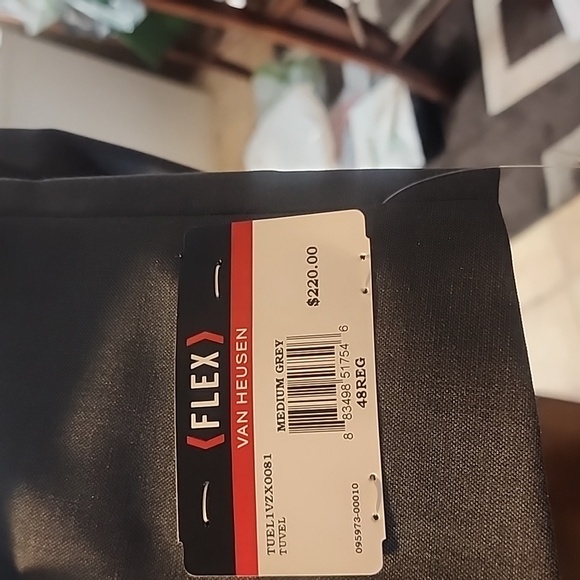 Van Heusen 48R  Medium Grey Blazer - Picture 3 of 4